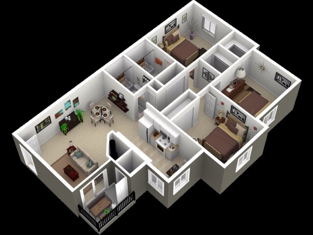 The Cove 06-208 floor plan